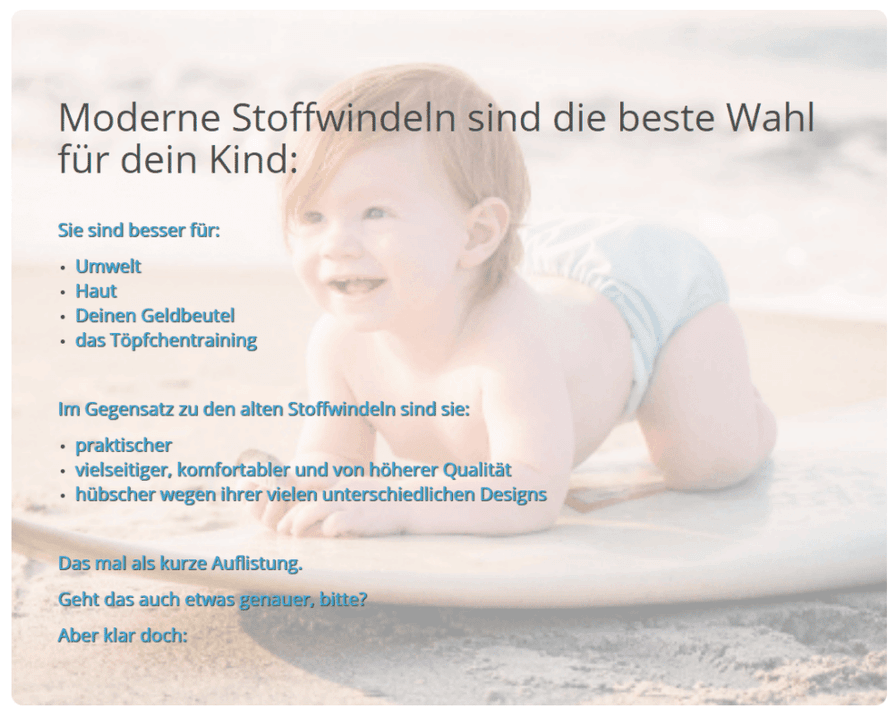 warum stoffwindeln gute gründe