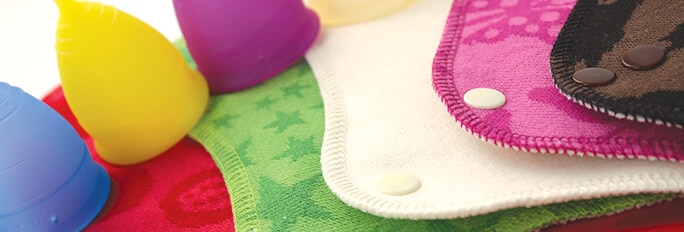 menstruationstassen stoffbinden alternative monatshygiene