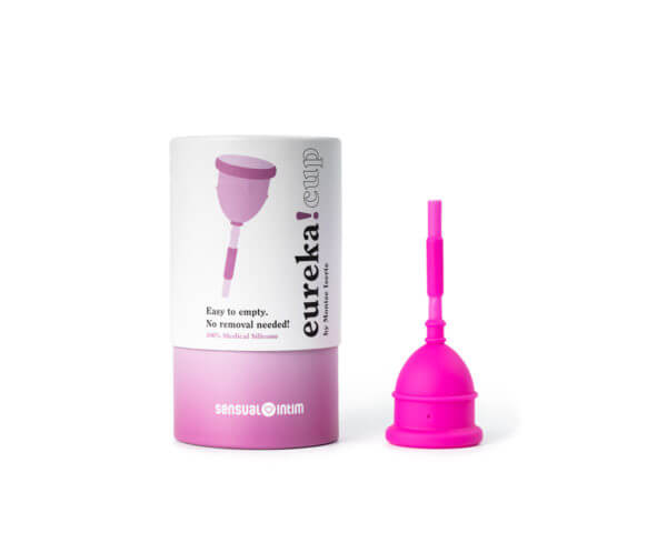 sensual intim eureka cup menstruationstasse pink