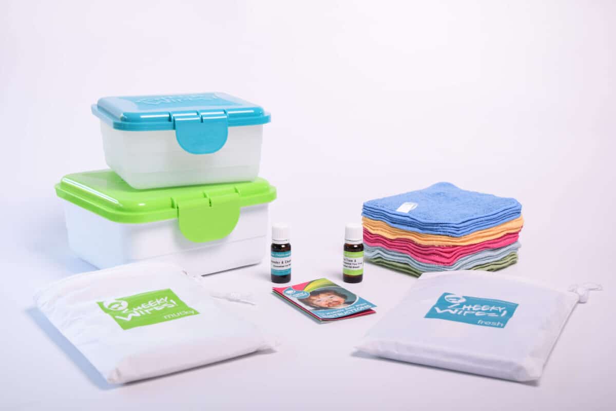 cheeky wipes set maxi kit waschlappen