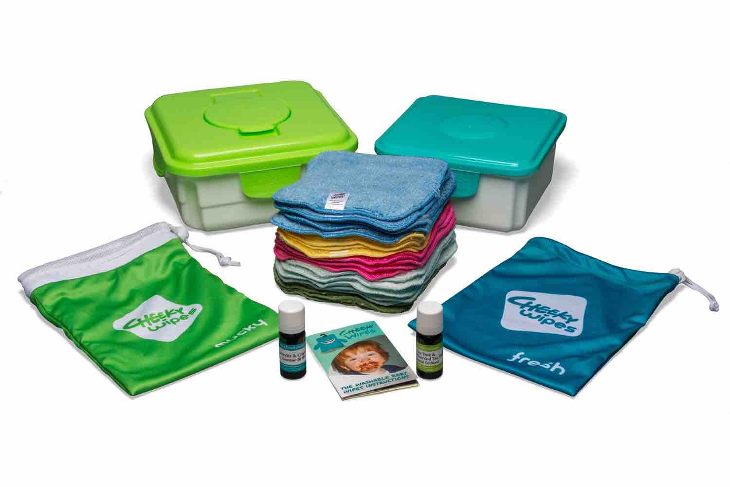 cheeky wipes stoff waschlappen maxi kit