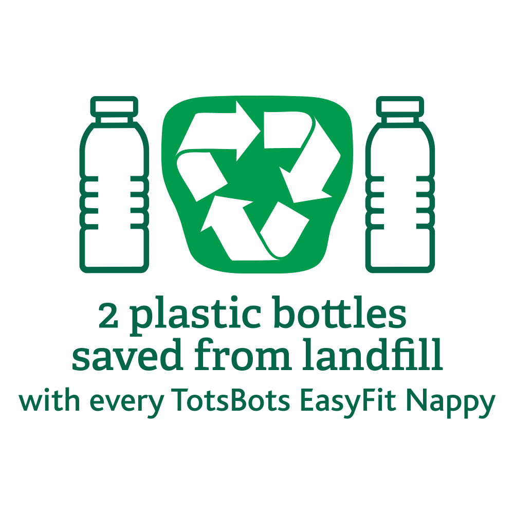 totsbots recycelter polyestert eaysfit all-in-one
