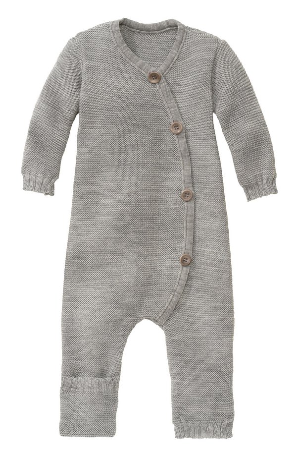 disana strick overall wolle baby grau